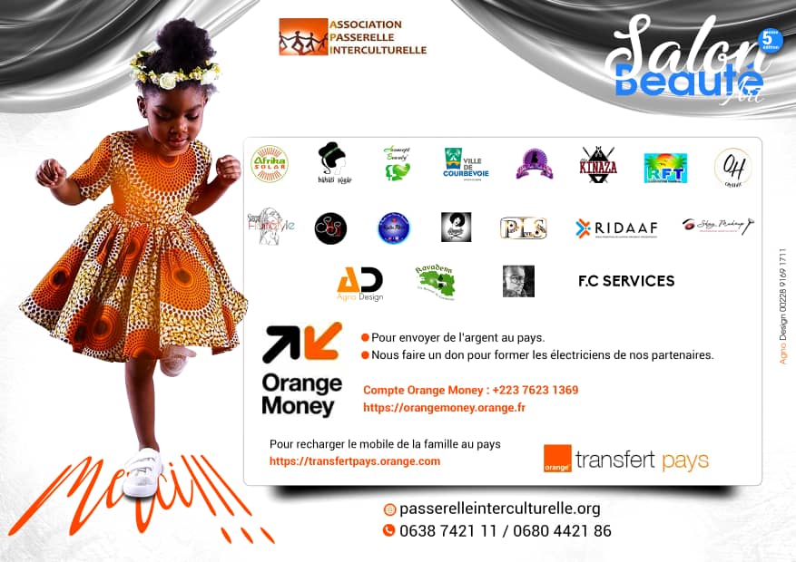 Partenaires du salon Beauté Art africain Partenaires du salon Beauté Art