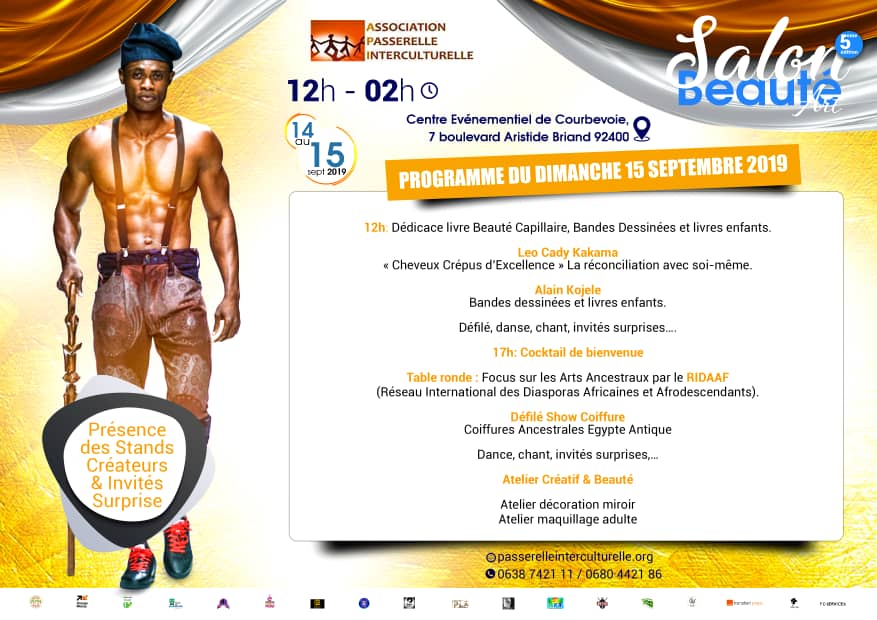 Salon beauté Art - programme du dimanche 15 septembre Salon beauté Art - programme du dimanche