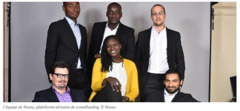 L'équipe de Yewou, plateforme de crowdfunding